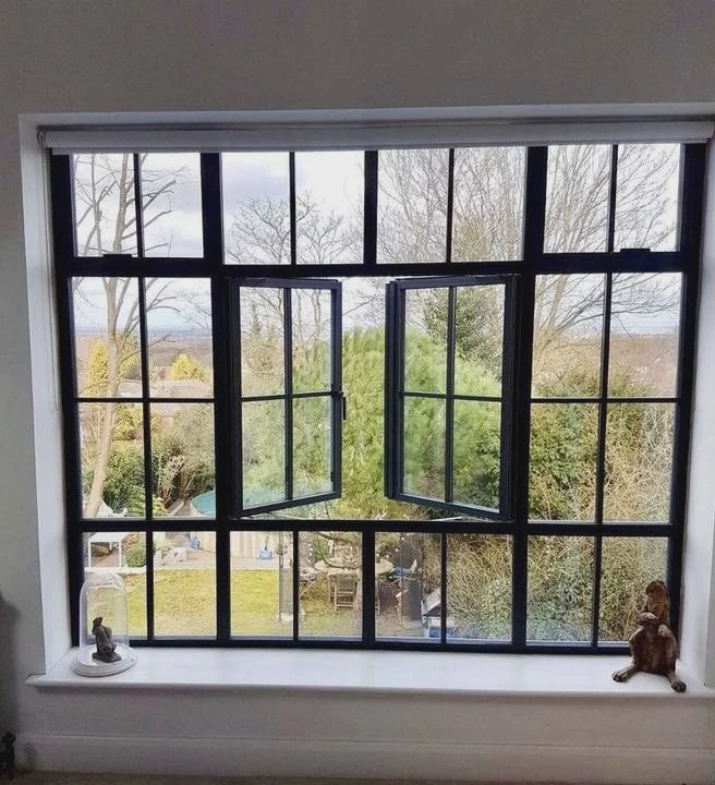 Minimalist Double Glazed Aluminum Casement Window