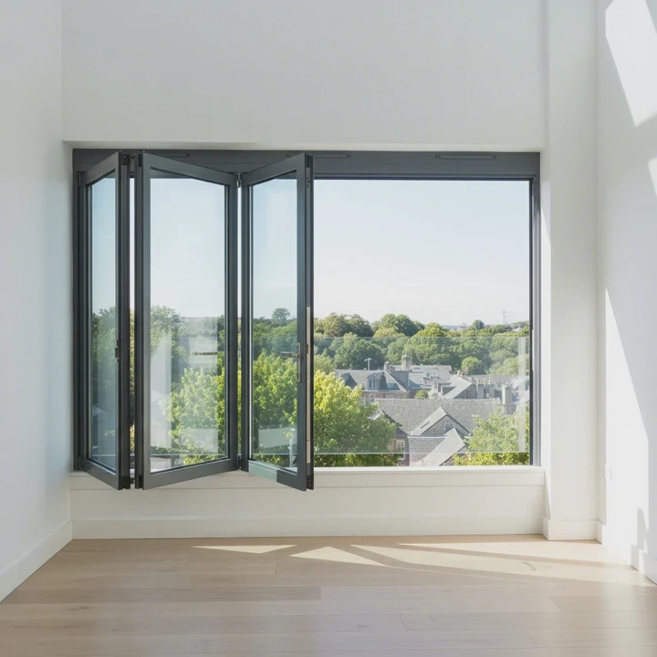 Aluminum Bi-Fold Windows