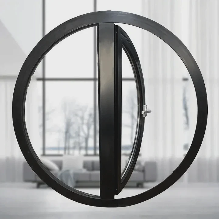 Round Pivot Aluminum Windows
