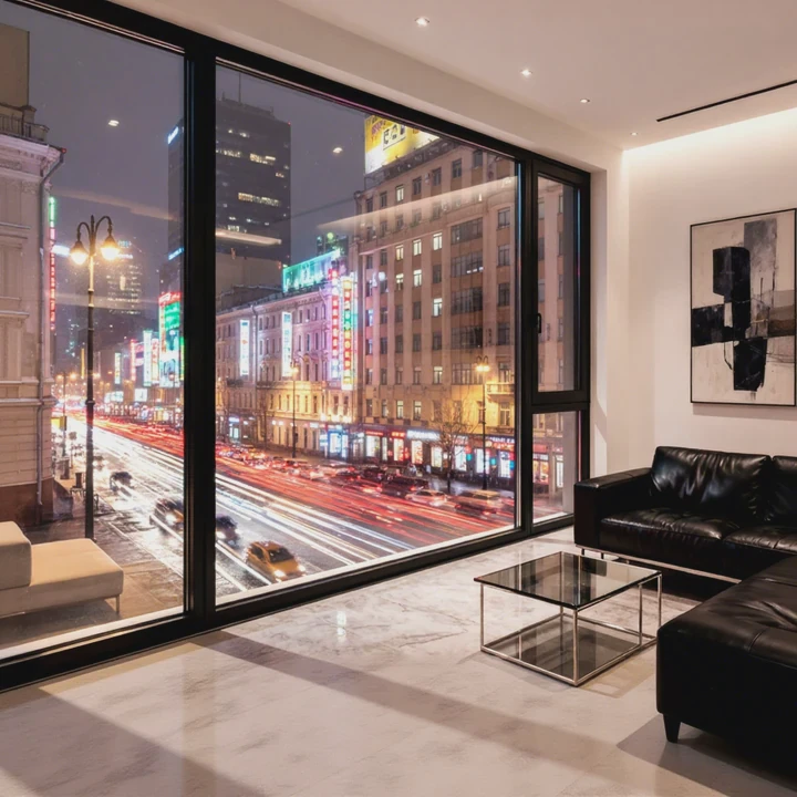 Soundproof Folding Aluminum Windows