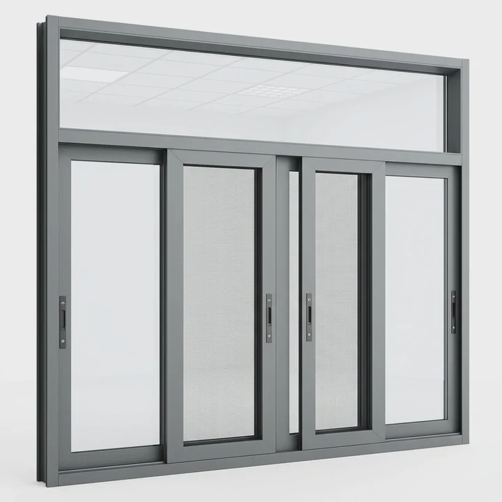 Sliding And Casement Aluminum Windows