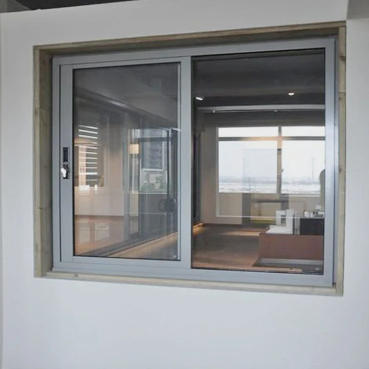 Windproof Aluminum Vertical Sliding Window