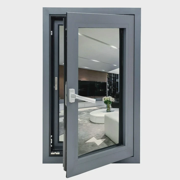 Ultra Narrow Impact Aluminum Casement Window