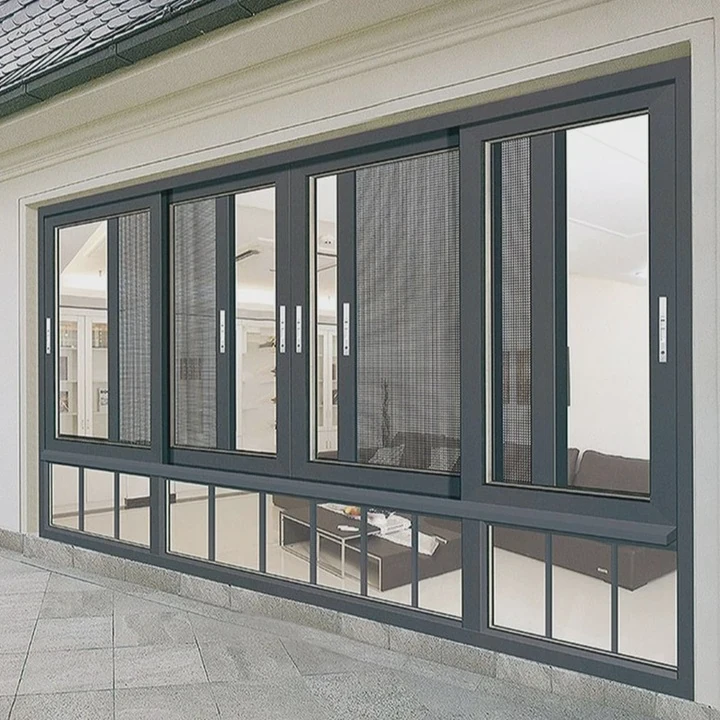 Factory Aluminum Double Glazed Sliding Window