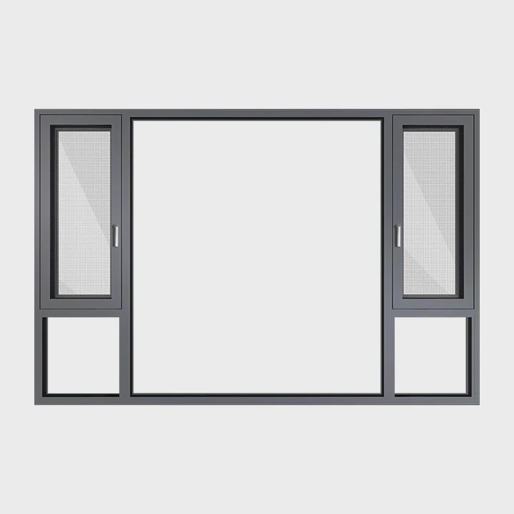 Aluminum Casement Window Premium Home Use