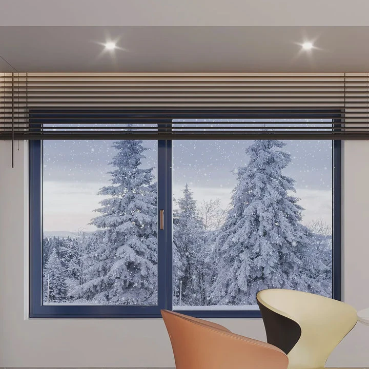 Triple Glazed Wood Aluminum Windows
