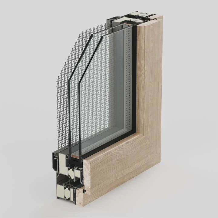 Wood Aluminum Composite Windows