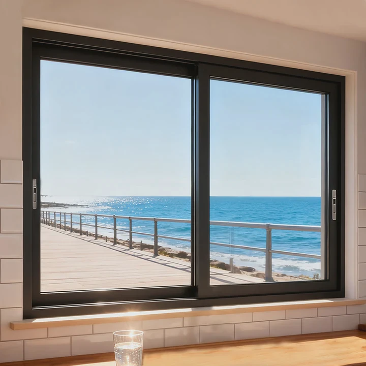 Double Pane Sliding Windows