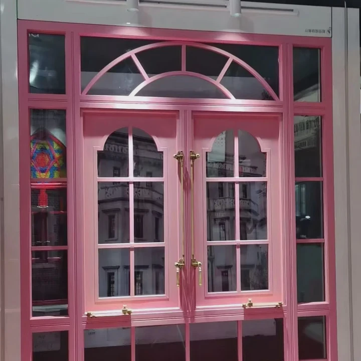 Tempered Glass Casement Windows