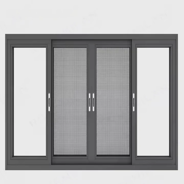 Double Glazed Aluminum Sliding Windows