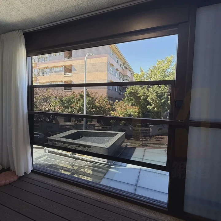 Electric Retractable Balcony Windows