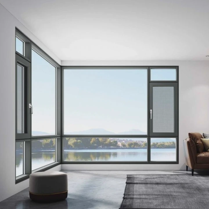 As2047 Commercial Aluminum Awning Windows