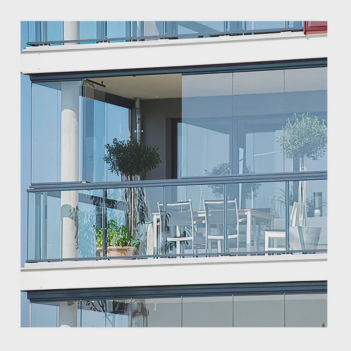 Black Hurricane Impact Folding Windows