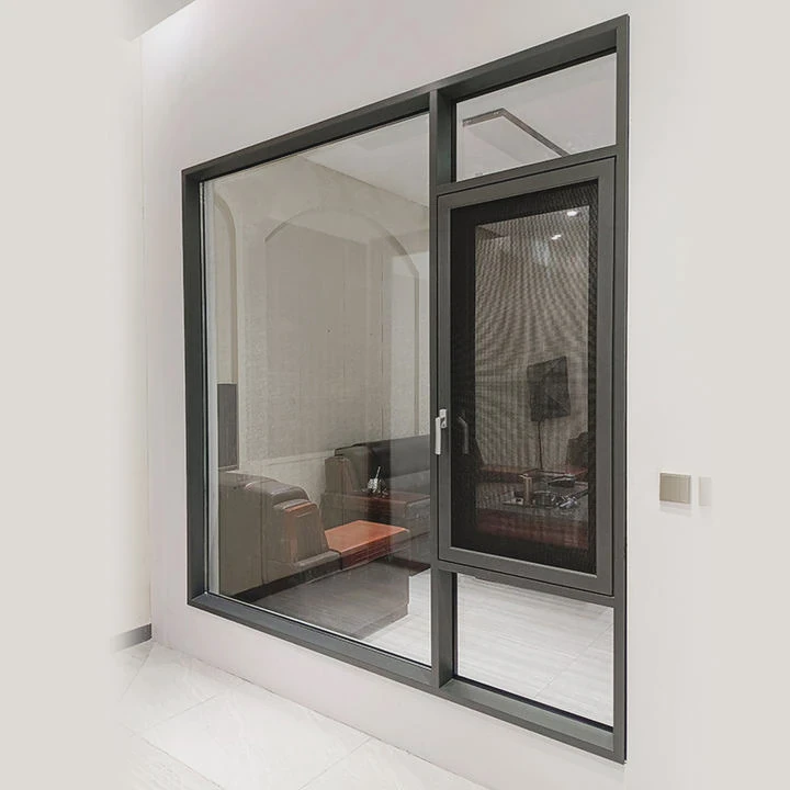 Commercial Aluminum Double Glazed Awning Windows