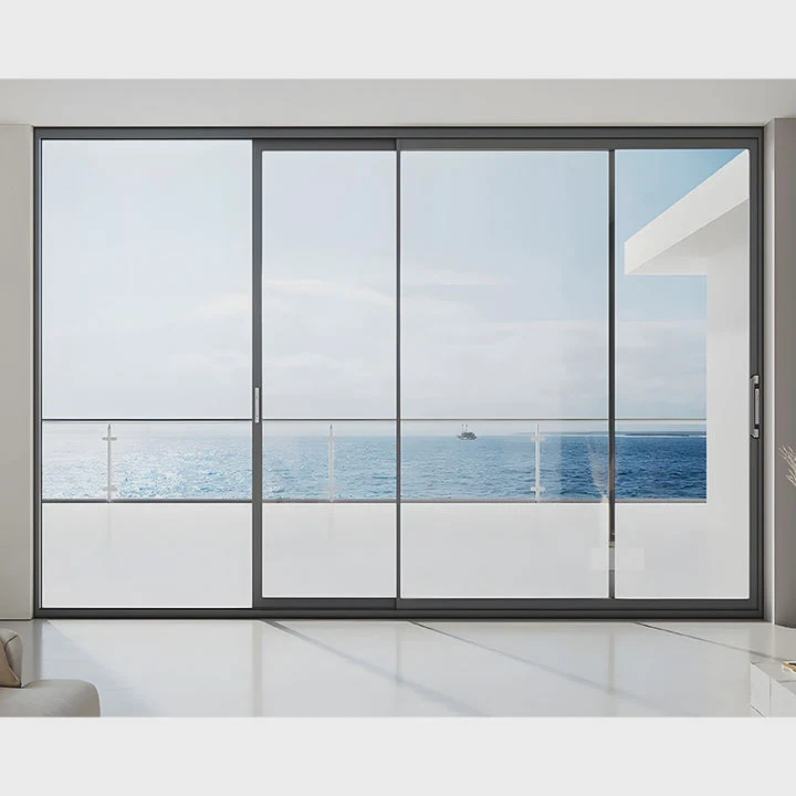 Custom Balcony Tempered Glass Sliding Windows